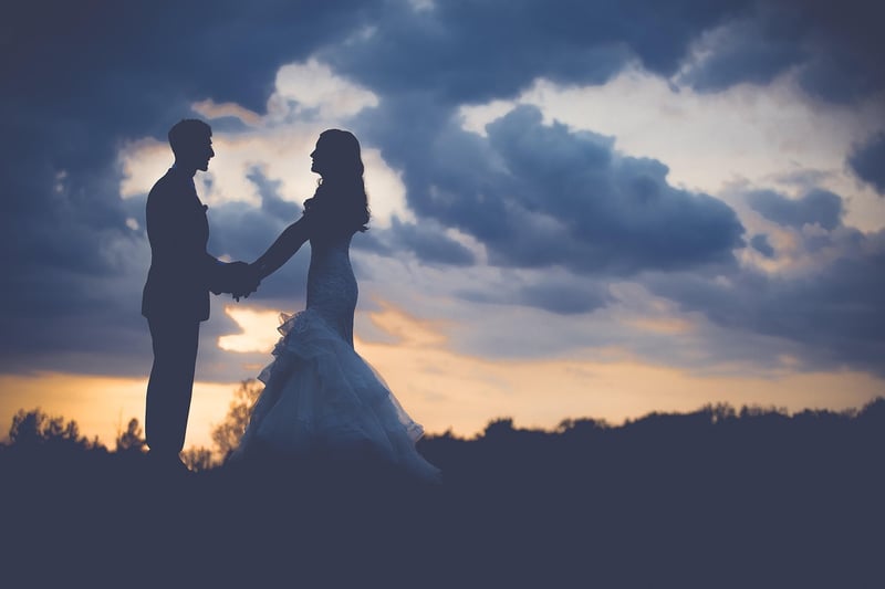 Couple under the stars